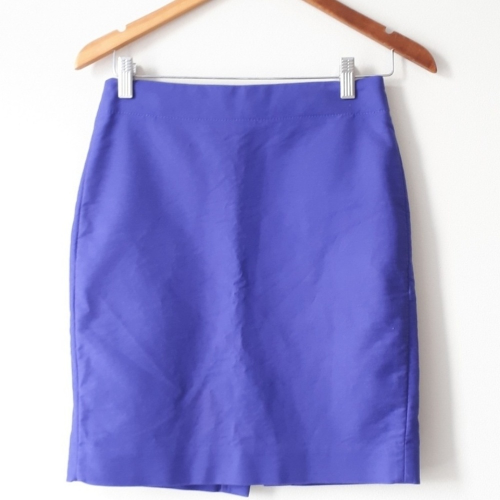 NWOT J. Crew No. 2 Pencil Skirt Purple